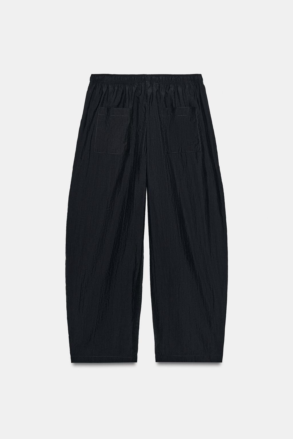 БРЮКИ BARREL С ЭЛАСТИЧНЫМ ПОЯСОМ