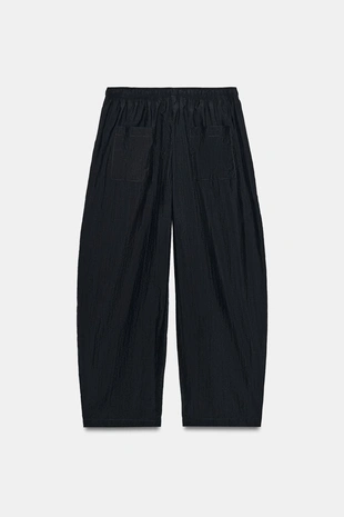 Брюки BARREL с эластичным поясом- Заказать в России