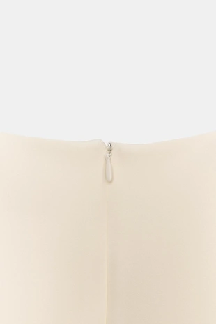 Короткое платье со складками и карманами- Заказать в России