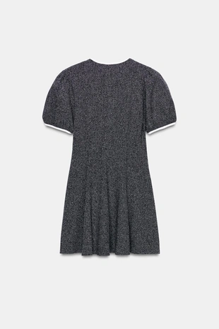 Мини-платье с бантом- Заказать в России