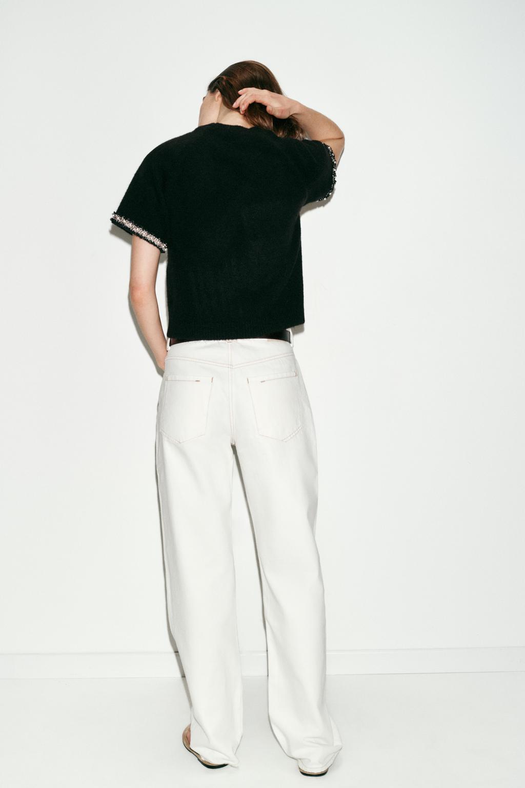 СВИТЕР С БУСИНАМИ