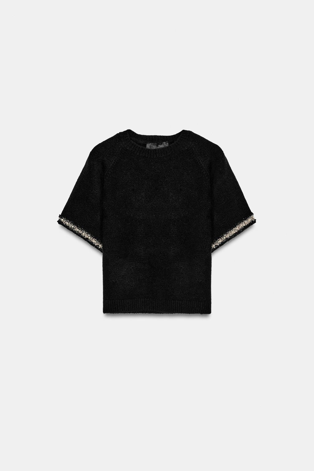 СВИТЕР С БУСИНАМИ