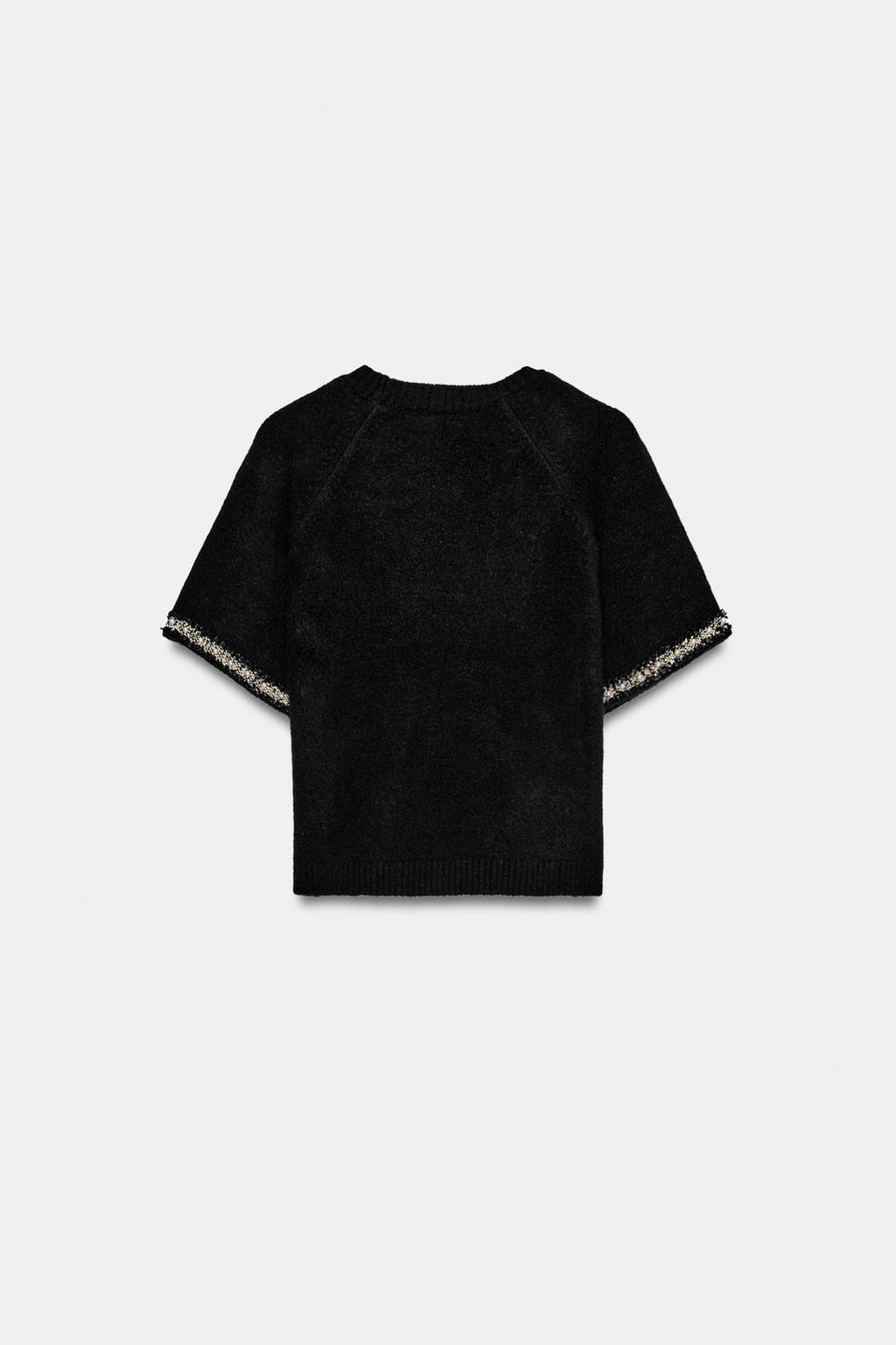 СВИТЕР С БУСИНАМИ