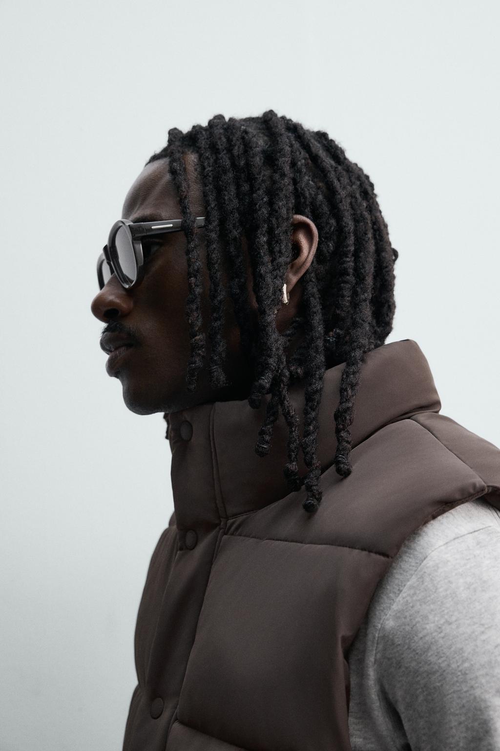 УКОРОЧЕННЫЙ СТЕГАНЫЙ ЖИЛЕТ