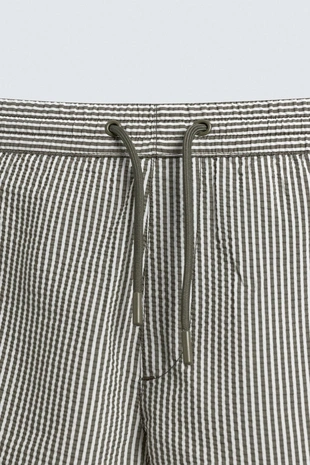 Плавки из жатой ткани