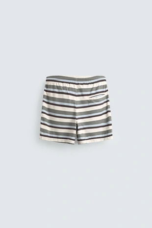 Плавки средней длины в полоску- Заказать в России