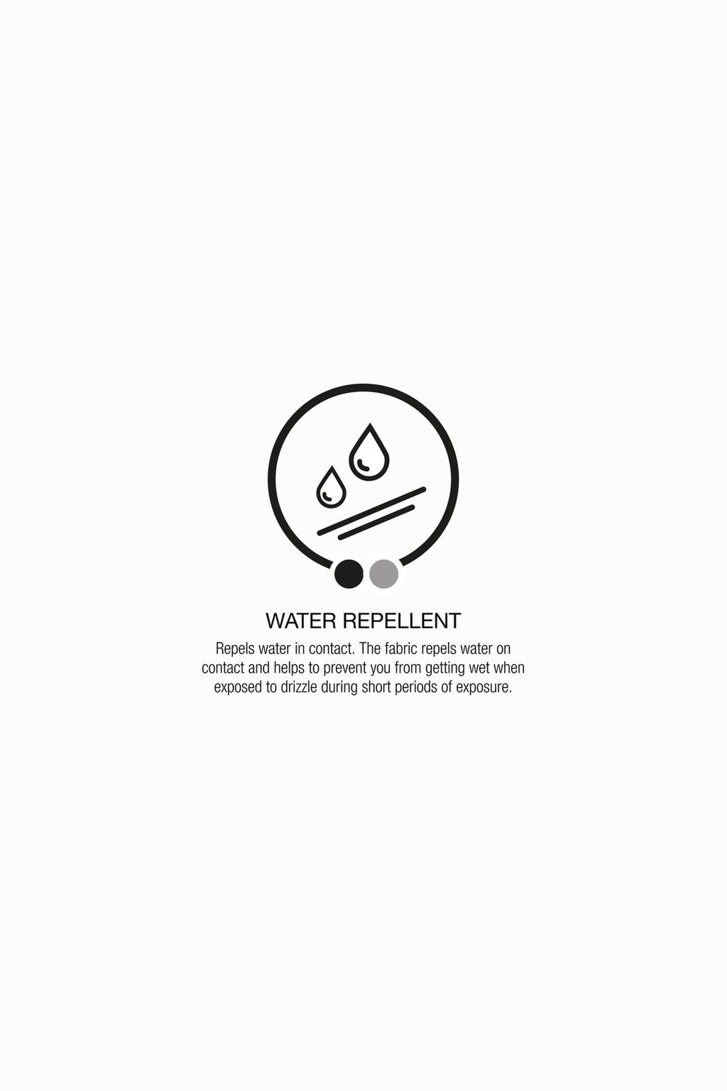 КУРТКА С НАДПИСЬЮ WATER REPELLENT