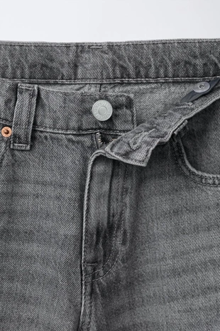 Джинсы FLARE с бахромой- Заказать в России