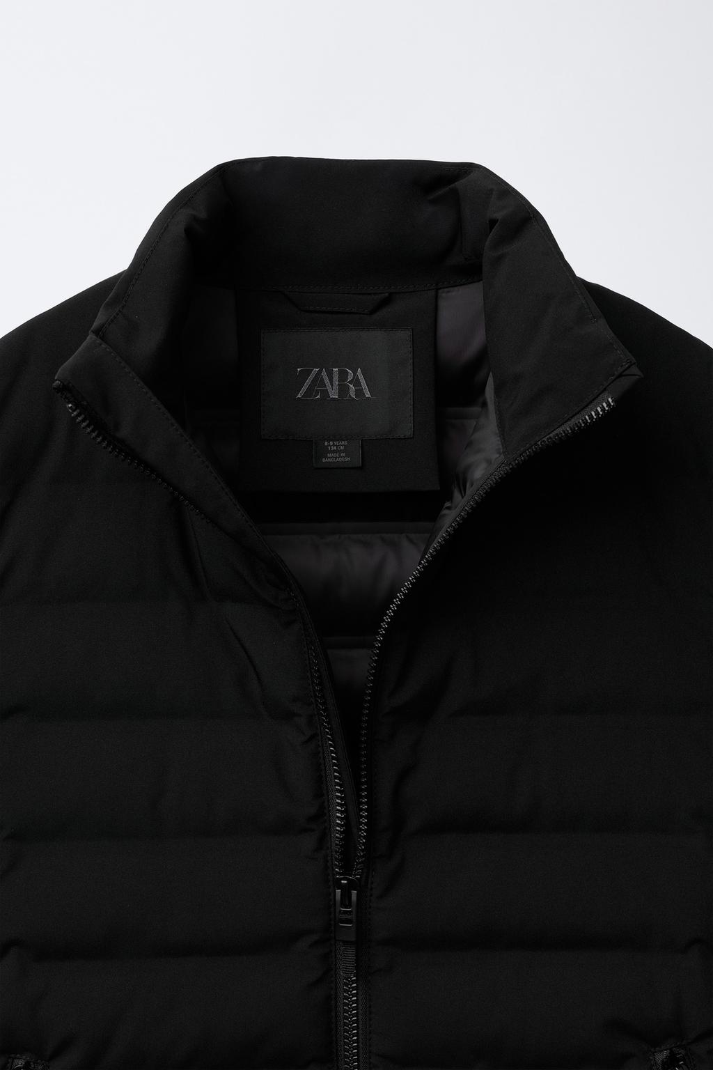 СТЕГАНАЯ КУРТКА С НЕОПРЕНОВЫМИ РУКАВАМИ