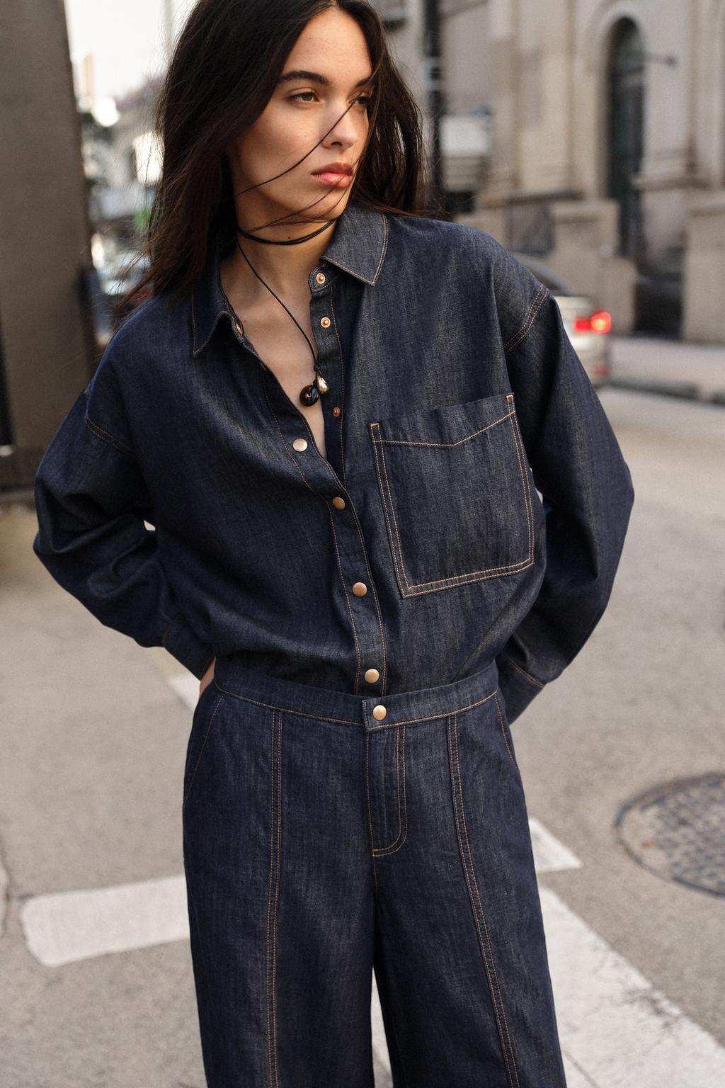 ДЖИНСЫ Z1975 JOGGER WIDE LEG С ВЫСОКОЙ ПОСАДКОЙ