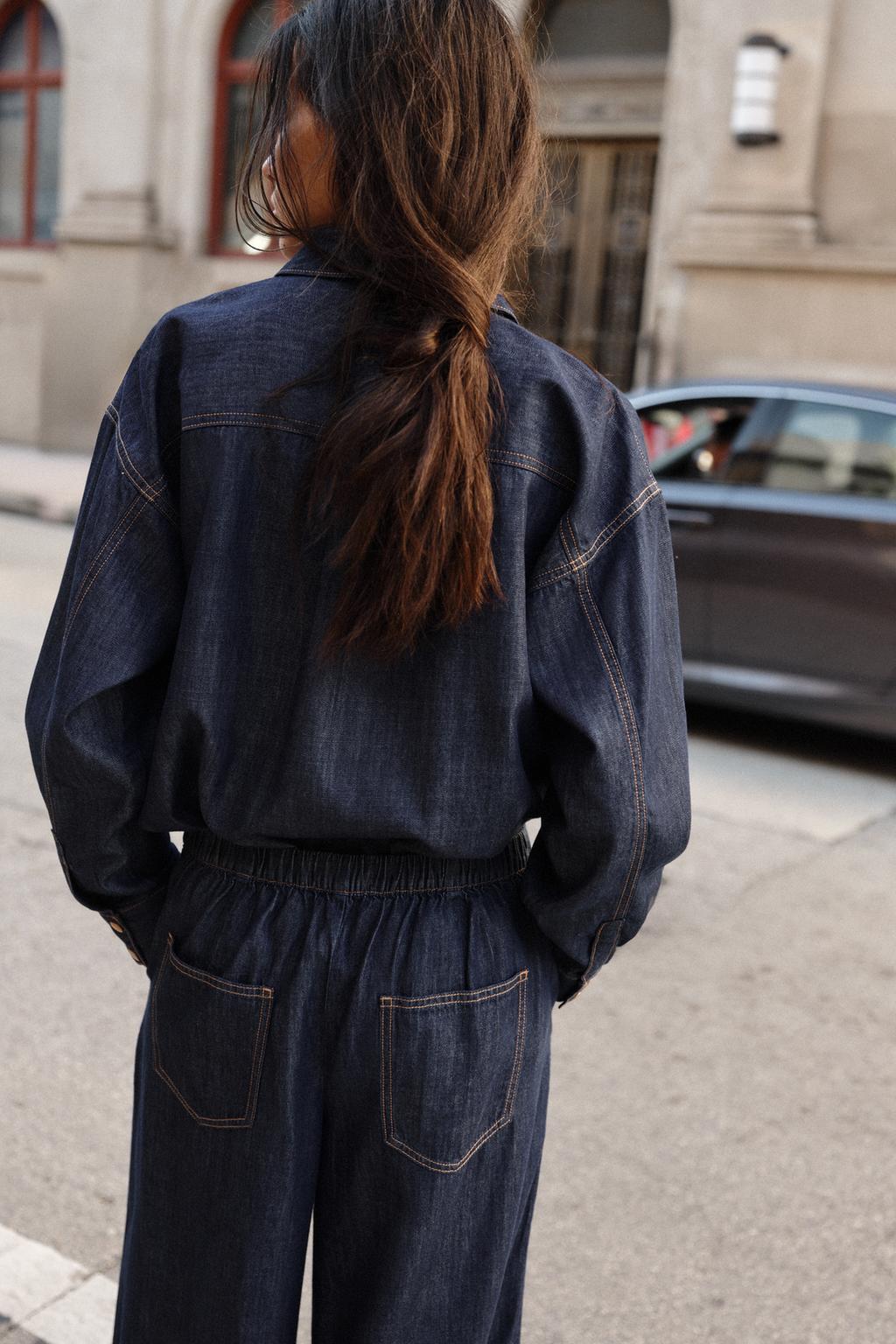 ДЖИНСЫ Z1975 JOGGER WIDE LEG С ВЫСОКОЙ ПОСАДКОЙ