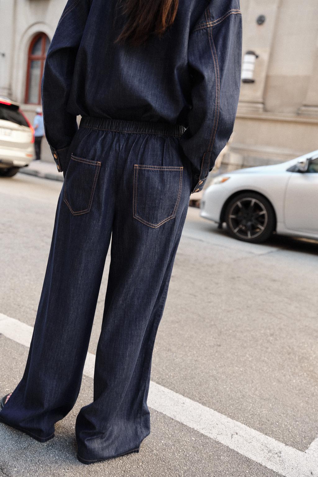 ДЖИНСЫ Z1975 JOGGER WIDE LEG С ВЫСОКОЙ ПОСАДКОЙ