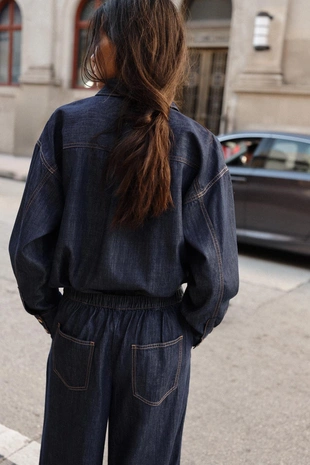 Джинсы Z1975 JOGGER WIDE LEG с высокой посадкой- Заказать в России