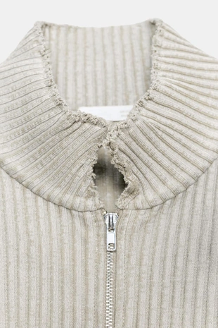 Топ-жилет с эффектом потертости и карманом- Заказать в России