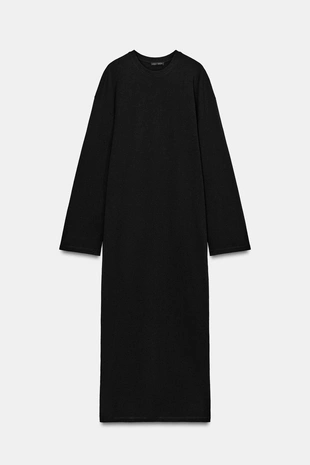 Длинное хлопковое платье- Заказать в России