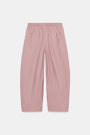 Брюки BARREL с эластичным поясом- Заказать в России