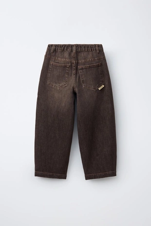 Джинсы BALLOON с эффектом потертости- Заказать в России