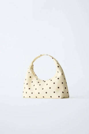 Сумка через плечо в горошек- Заказать в России