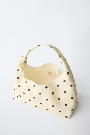 Сумка через плечо в горошек- Заказать в России