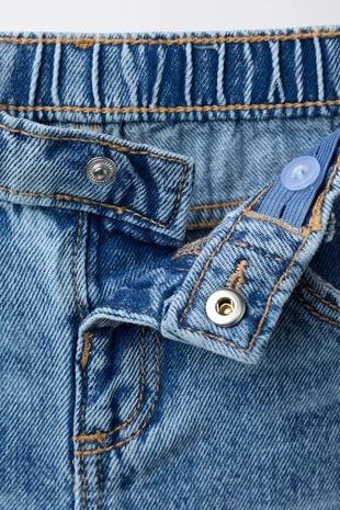 Джинсовые шорты MOM FIT- Заказать в России