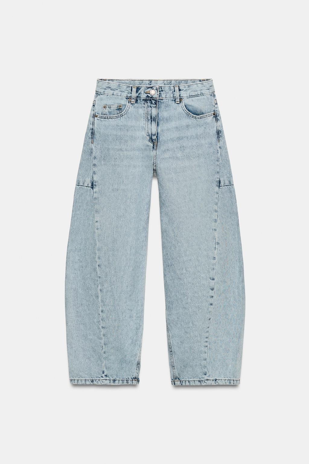 ДЖИНСЫ ZW COLLECTION ANKLE BALLOON СО СРЕДНЕЙ ПОСАДКОЙ