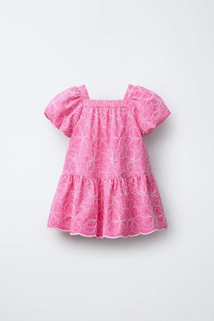 Купить Zara Платье с цветочной вышивкой