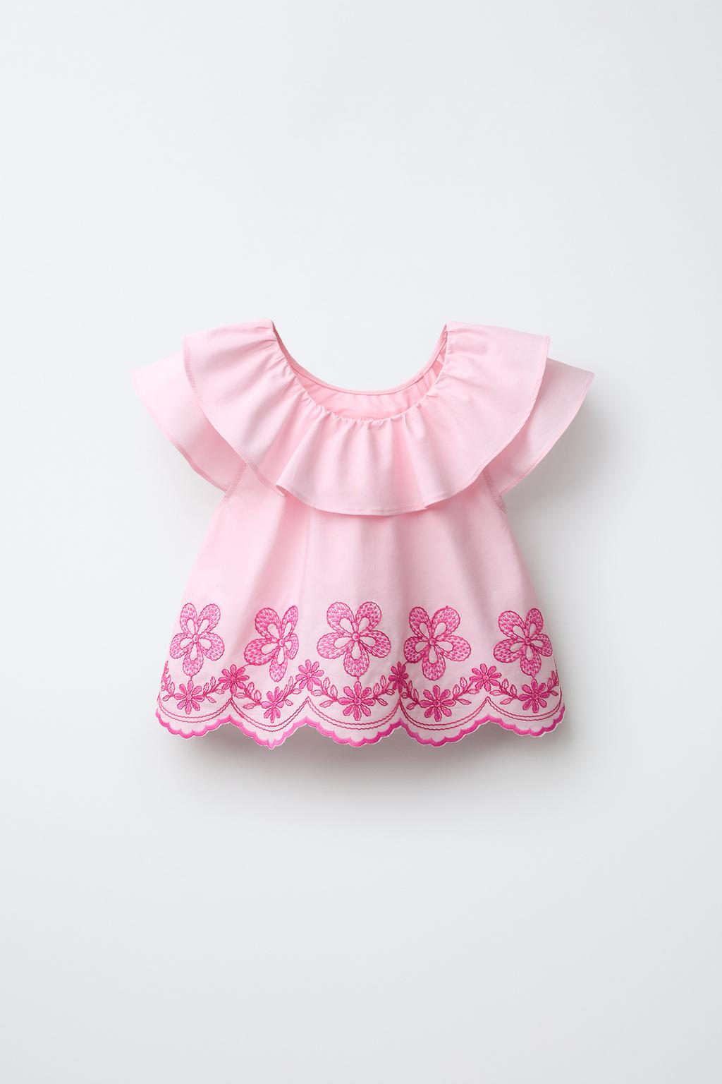 РУБАШКА С ВЫШИВКОЙ «ЦВЕТЫ»