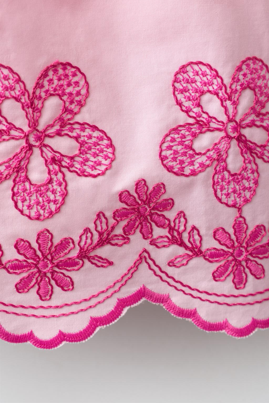 РУБАШКА С ВЫШИВКОЙ «ЦВЕТЫ»