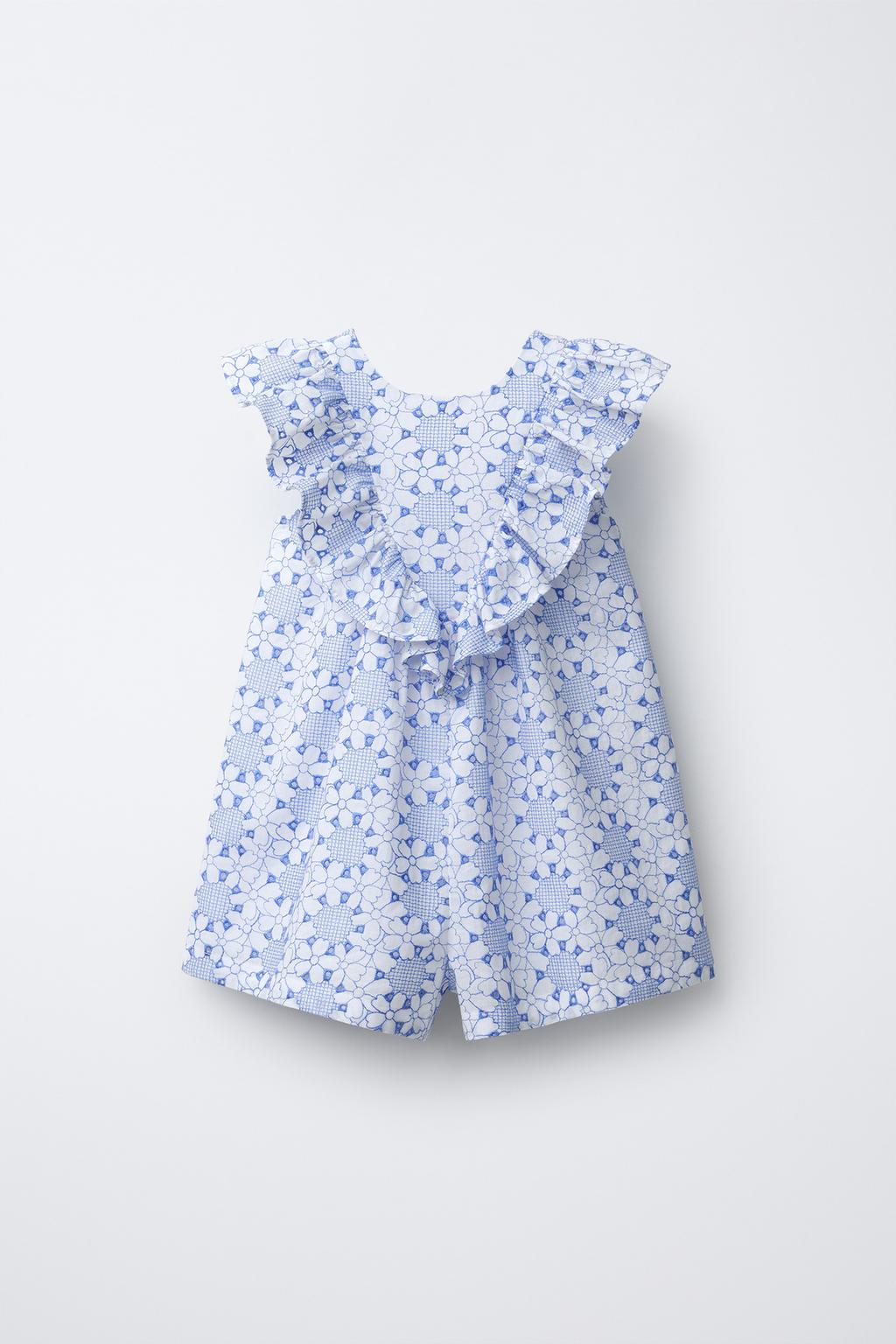 КОРОТКИЙ КОМБИНЕЗОН С ВЫШИВКОЙ