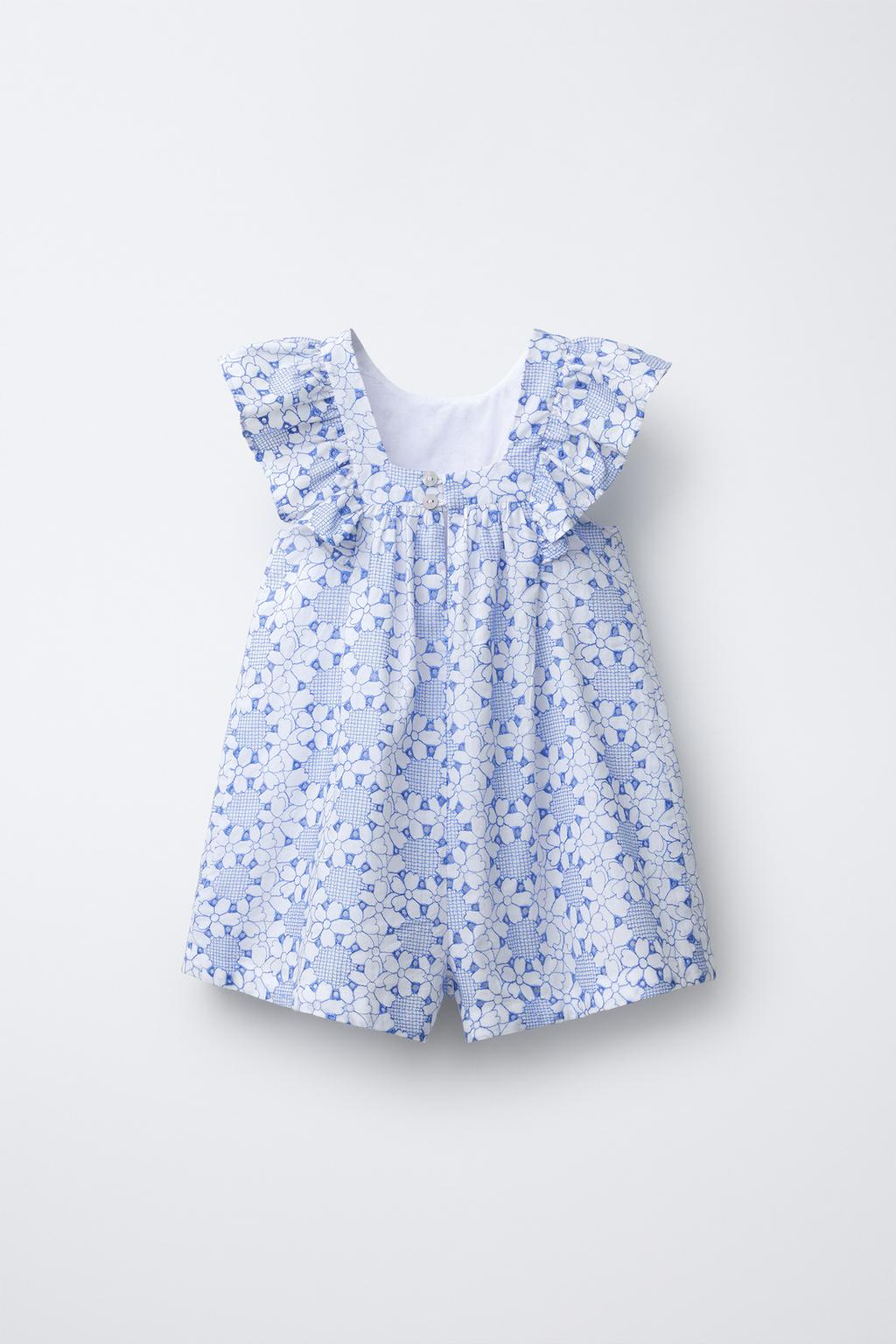 КОРОТКИЙ КОМБИНЕЗОН С ВЫШИВКОЙ