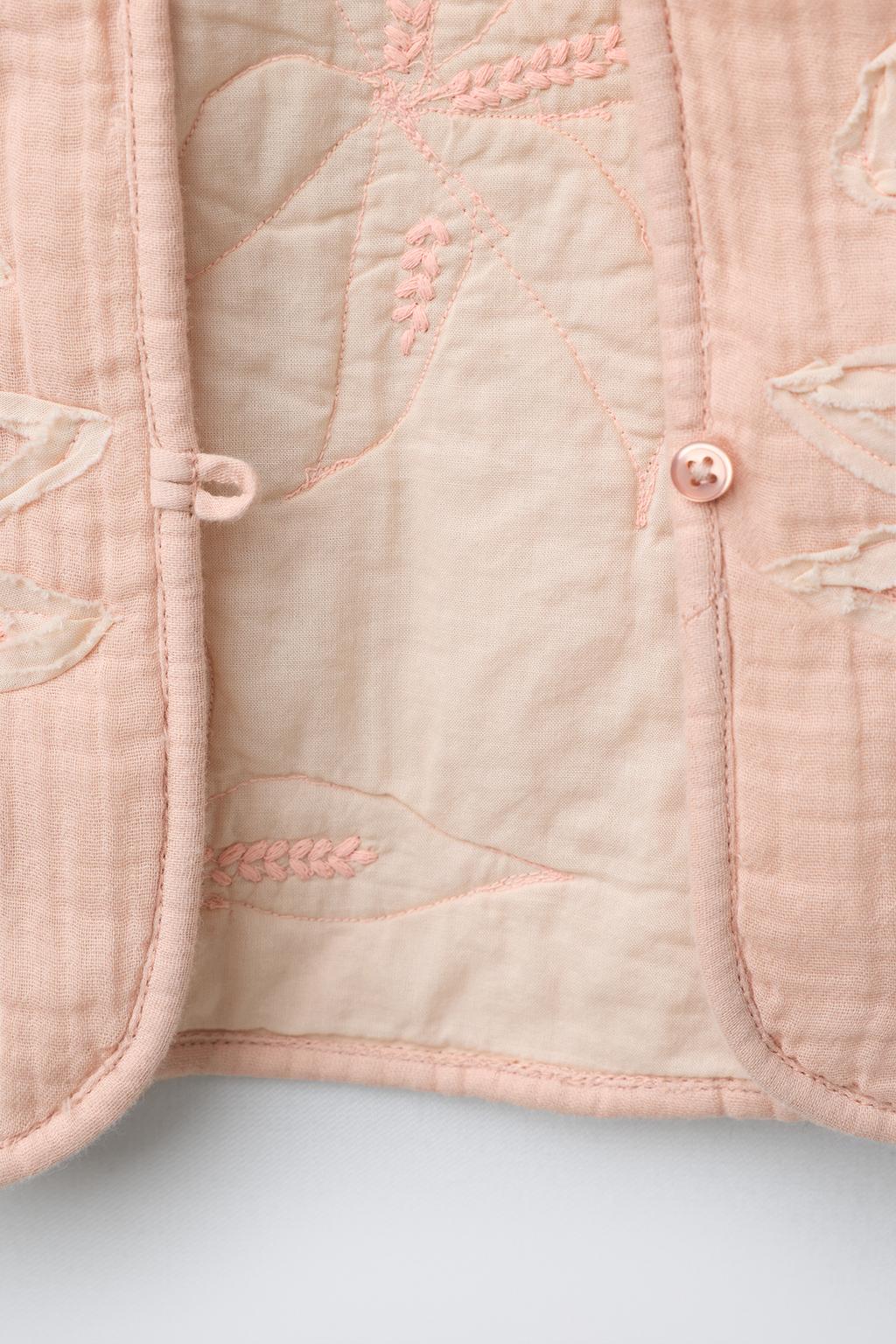 КУРТКА С ВЫШИВКОЙ «ЦВЕТЫ»