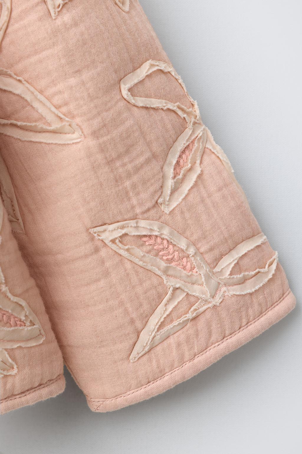 КУРТКА С ВЫШИВКОЙ «ЦВЕТЫ»