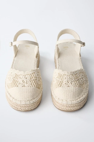 Эспадрильи с вышивкой- Заказать в России