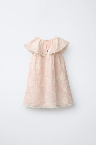 Платье с вышитыми цветами- Заказать в России