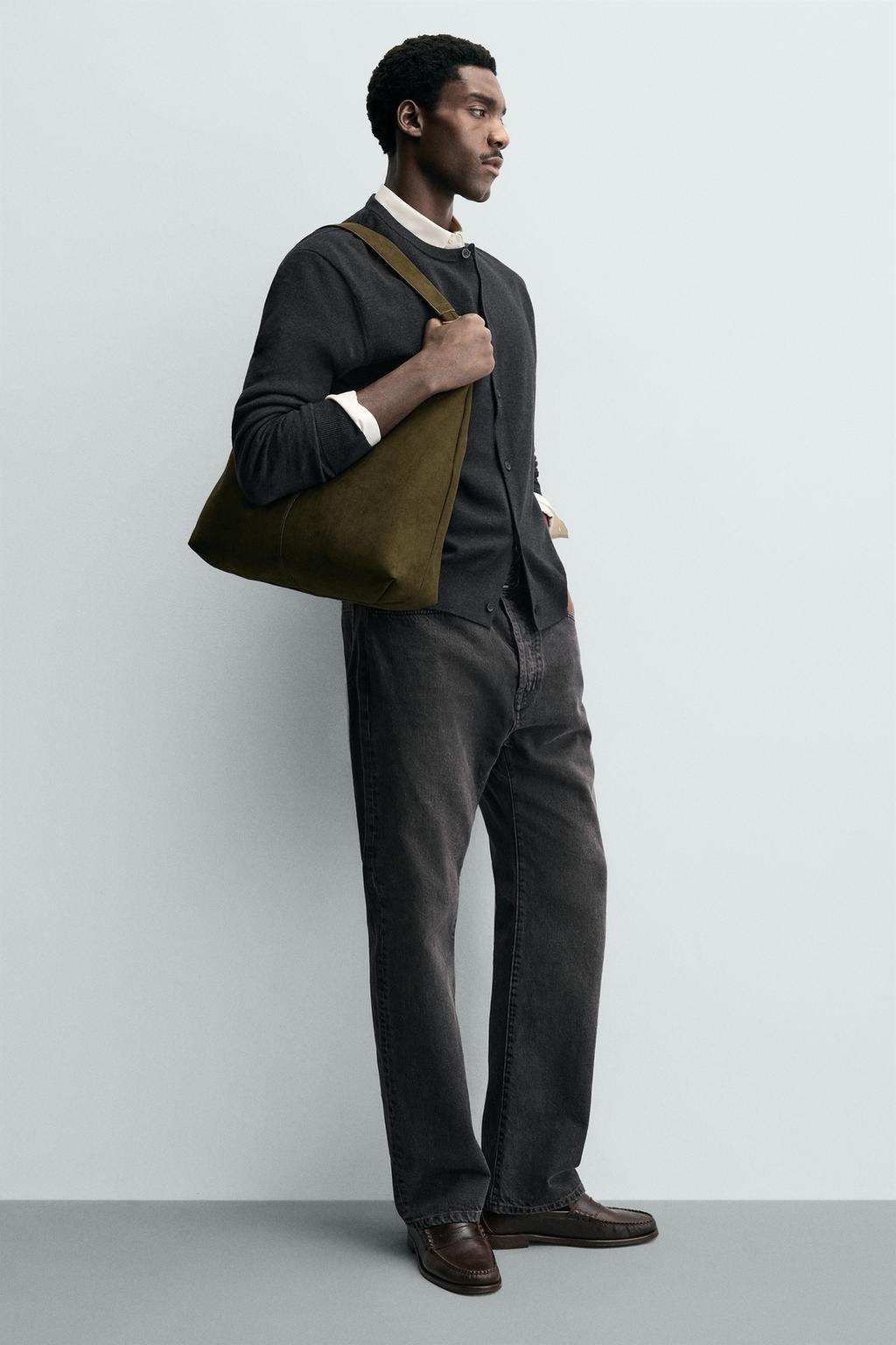 ОДНОТОННАЯ СУМКА-ШОПЕР