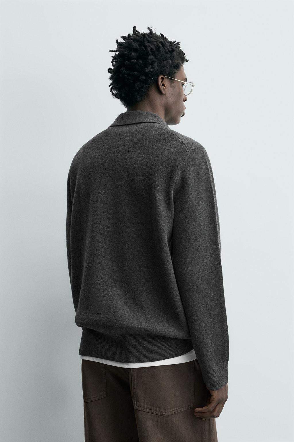 ТРИКОТАЖНОЕ ПОЛО НА МОЛНИИ