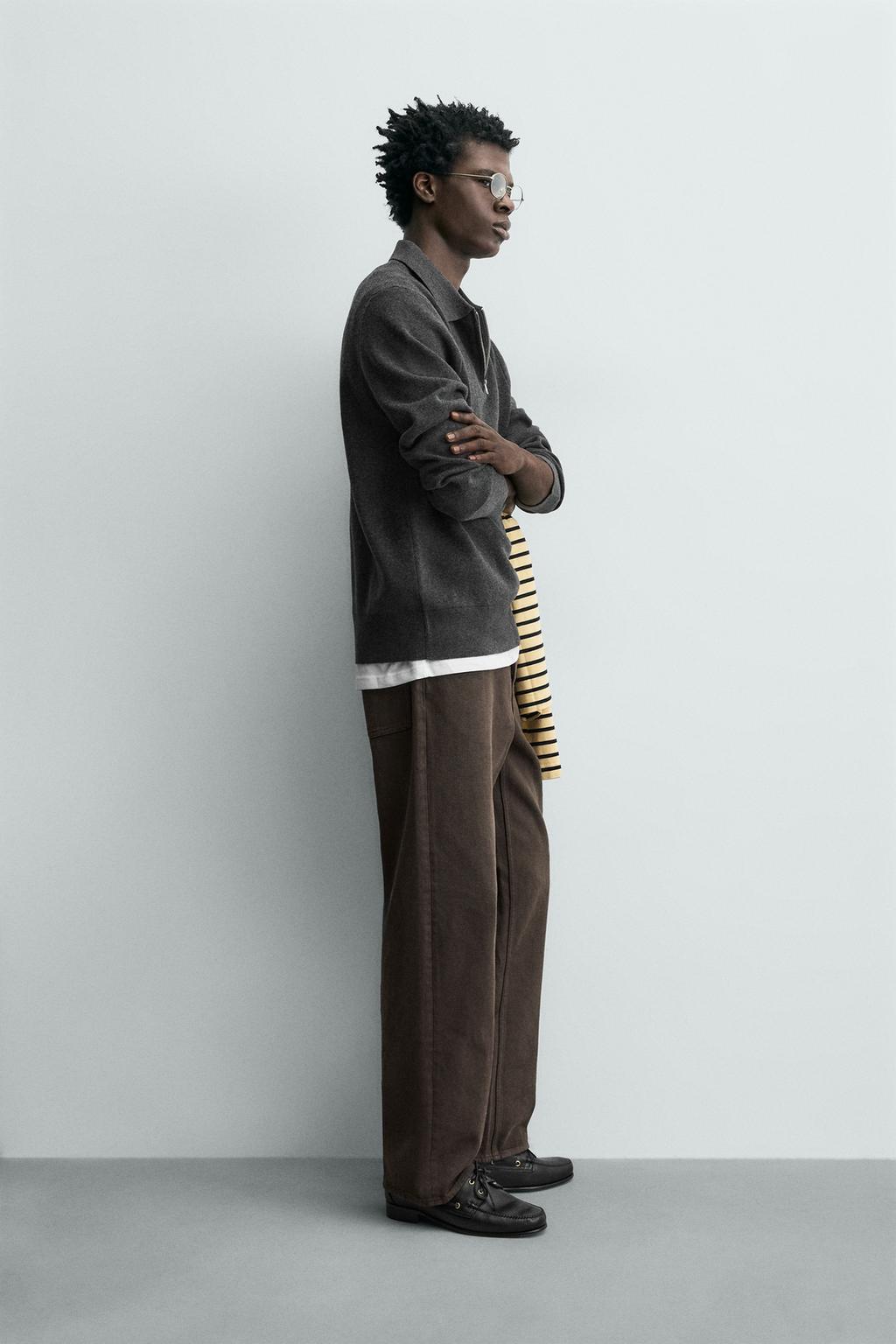 ТРИКОТАЖНОЕ ПОЛО НА МОЛНИИ