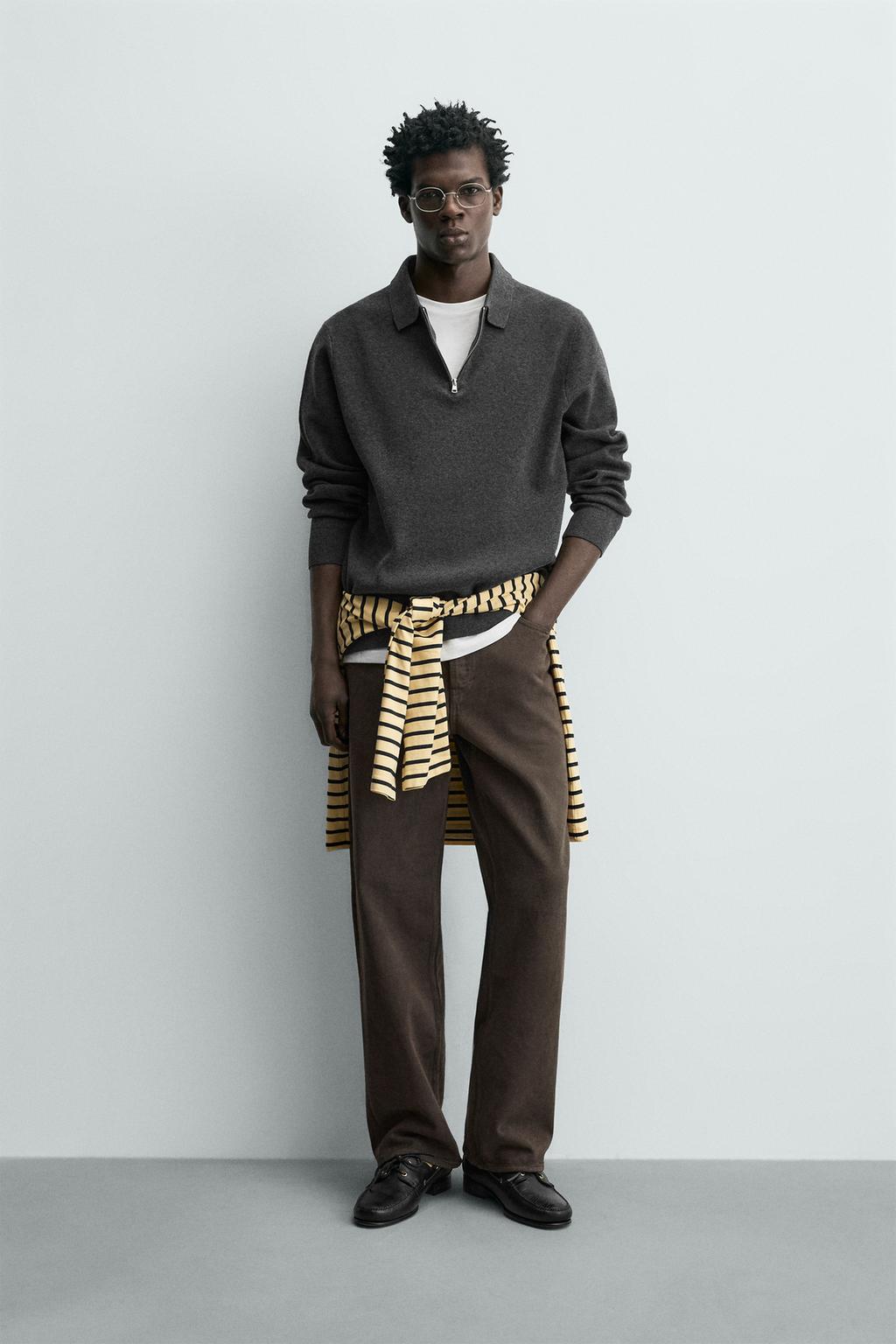 ТРИКОТАЖНОЕ ПОЛО НА МОЛНИИ