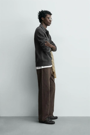 Трикотажное поло на молнии- Заказать в России