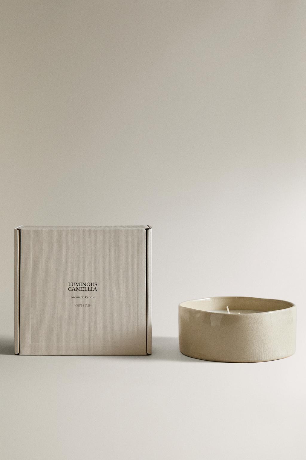 (540 г) ароматичная свеча светящаяся камелия