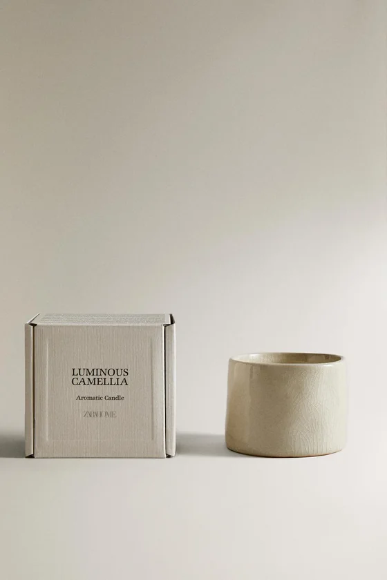 (150 г) ароматическая свеча luminous camellia