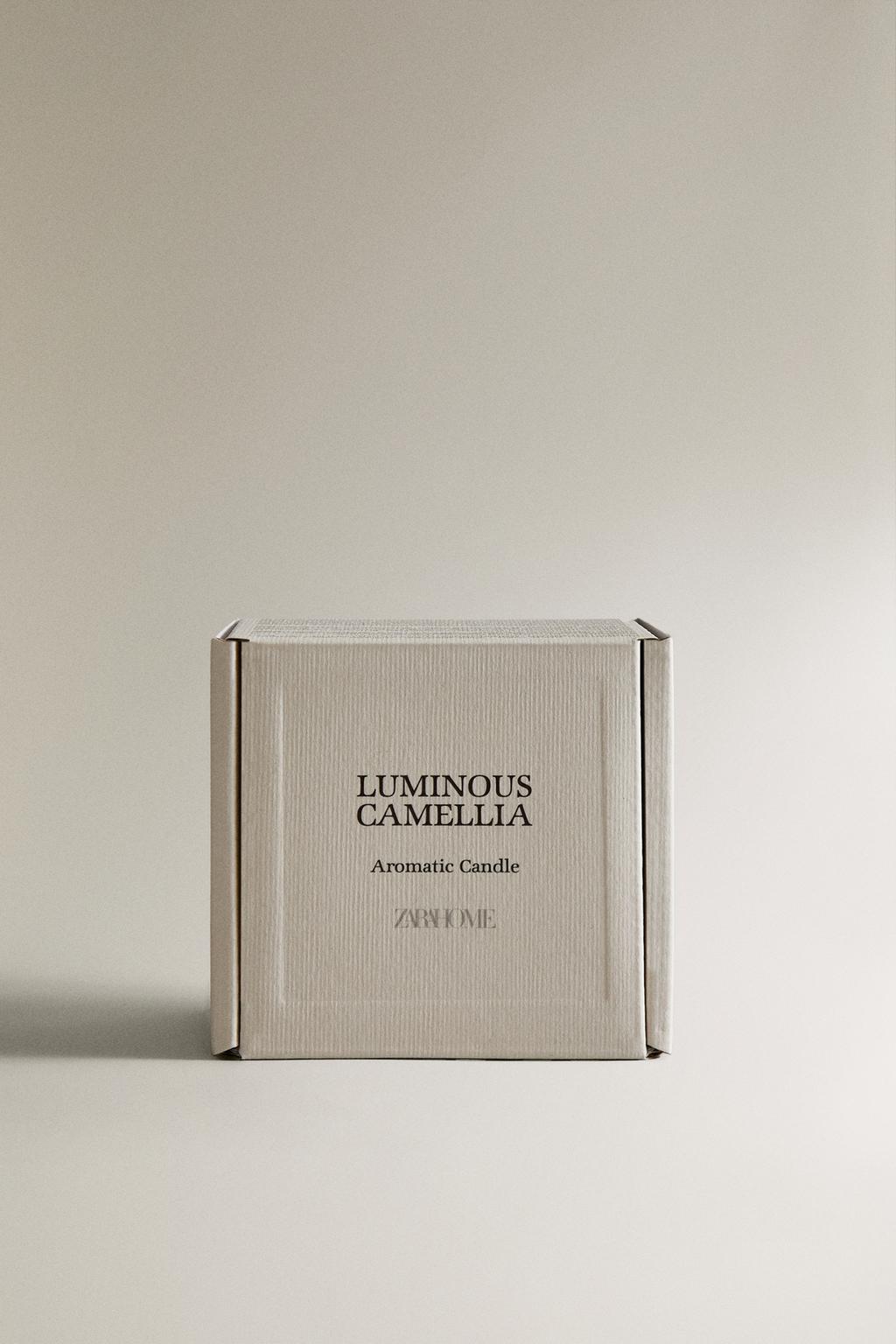 (150 г) ароматическая свеча luminous camellia