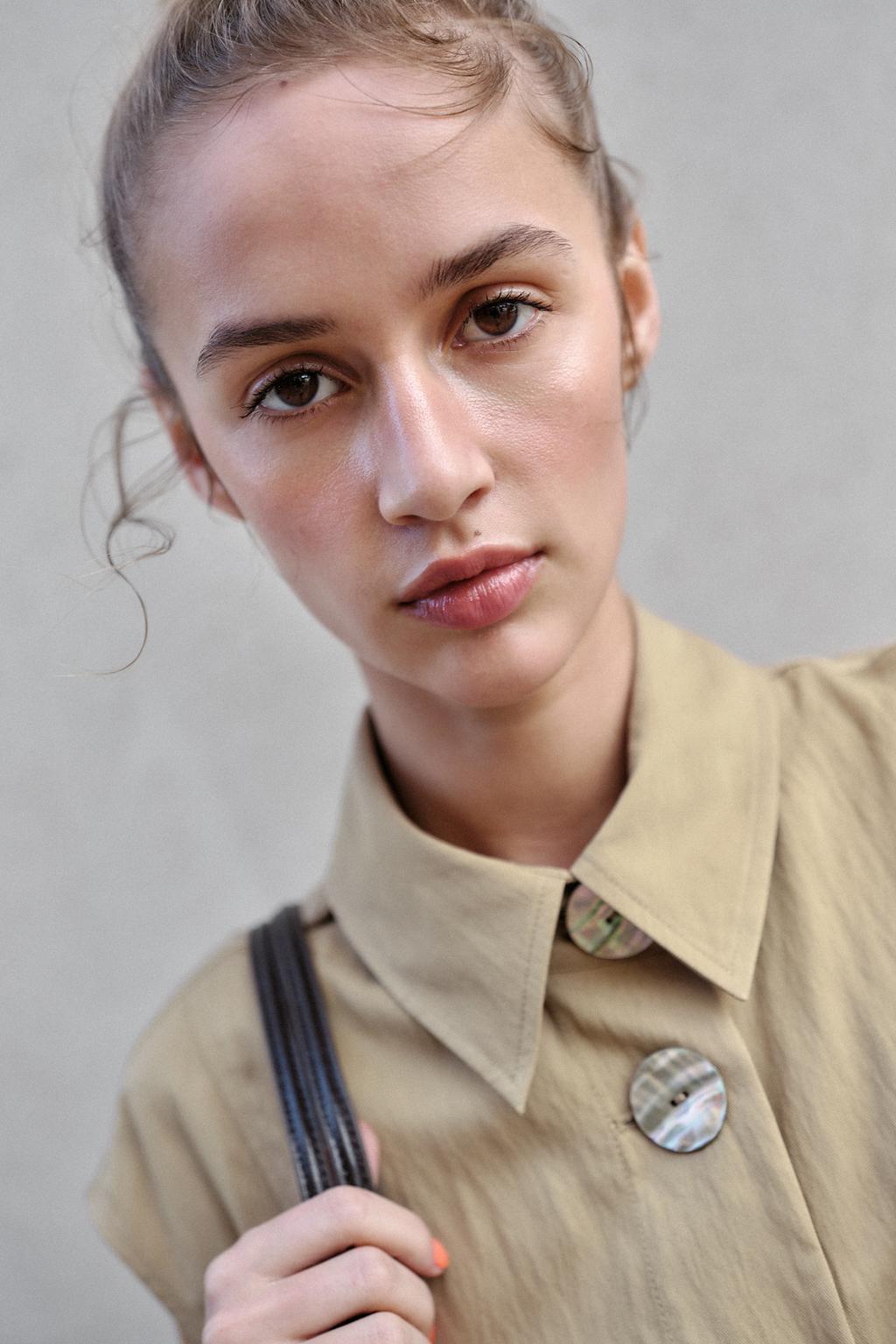 ТОП С РУБАШЕЧНЫМ ВОРОТНИКОМ