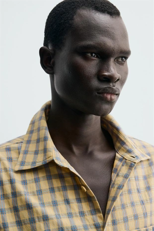 Рубашка RELAXED FIT в клетку- Заказать в России