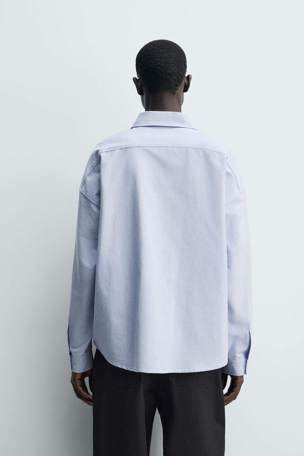 РУБАШКА RELAXED FIT ОКСФОРД