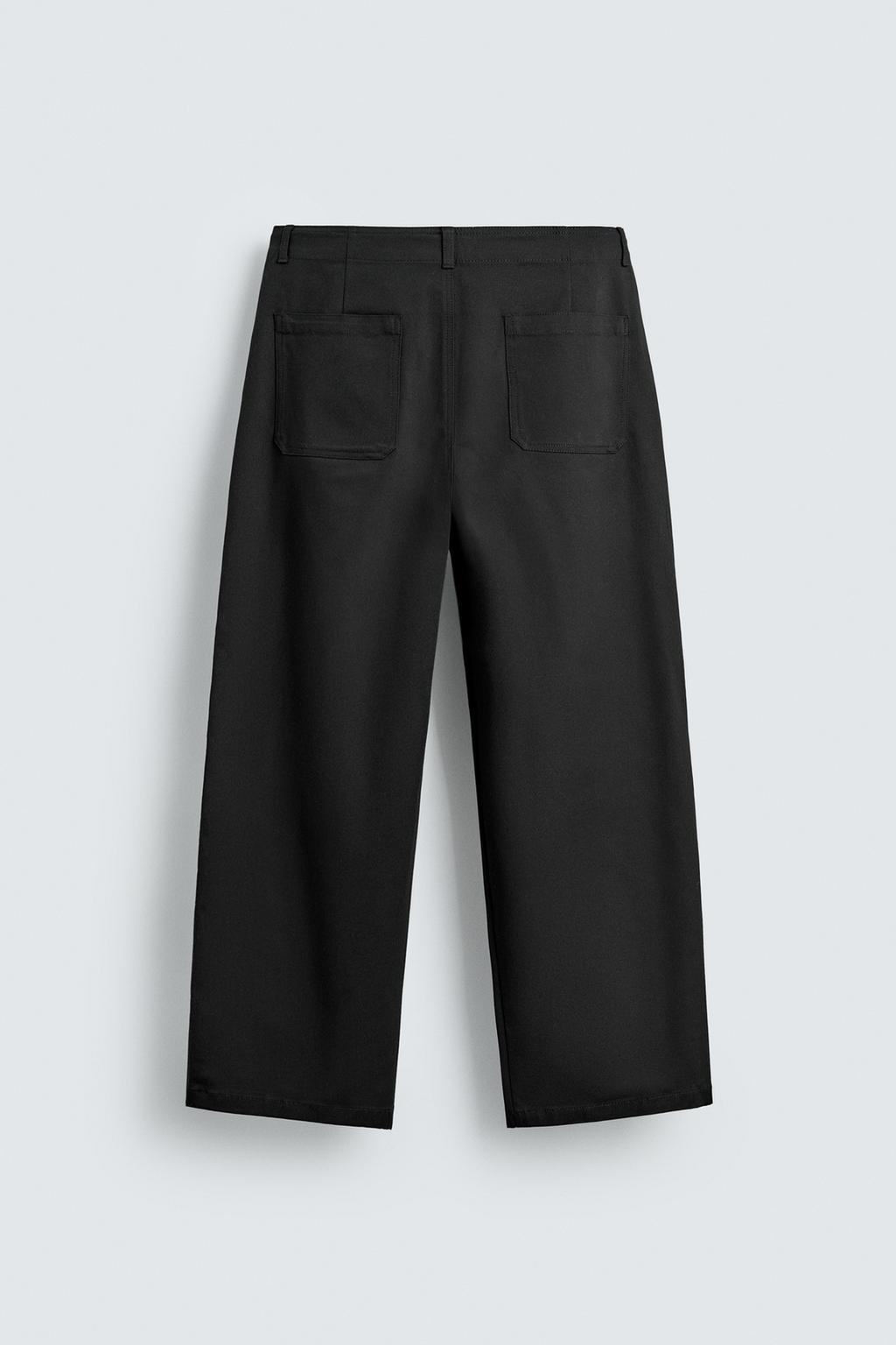 БРЮКИ WIDE FIT СО СКЛАДКАМИ