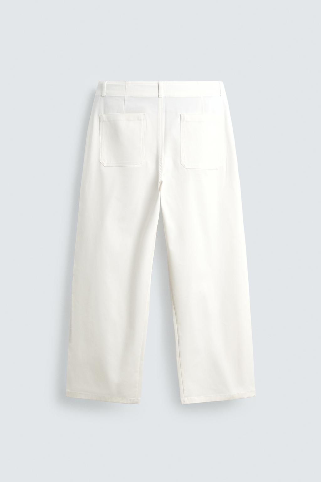 БРЮКИ WIDE FIT СО СКЛАДКАМИ