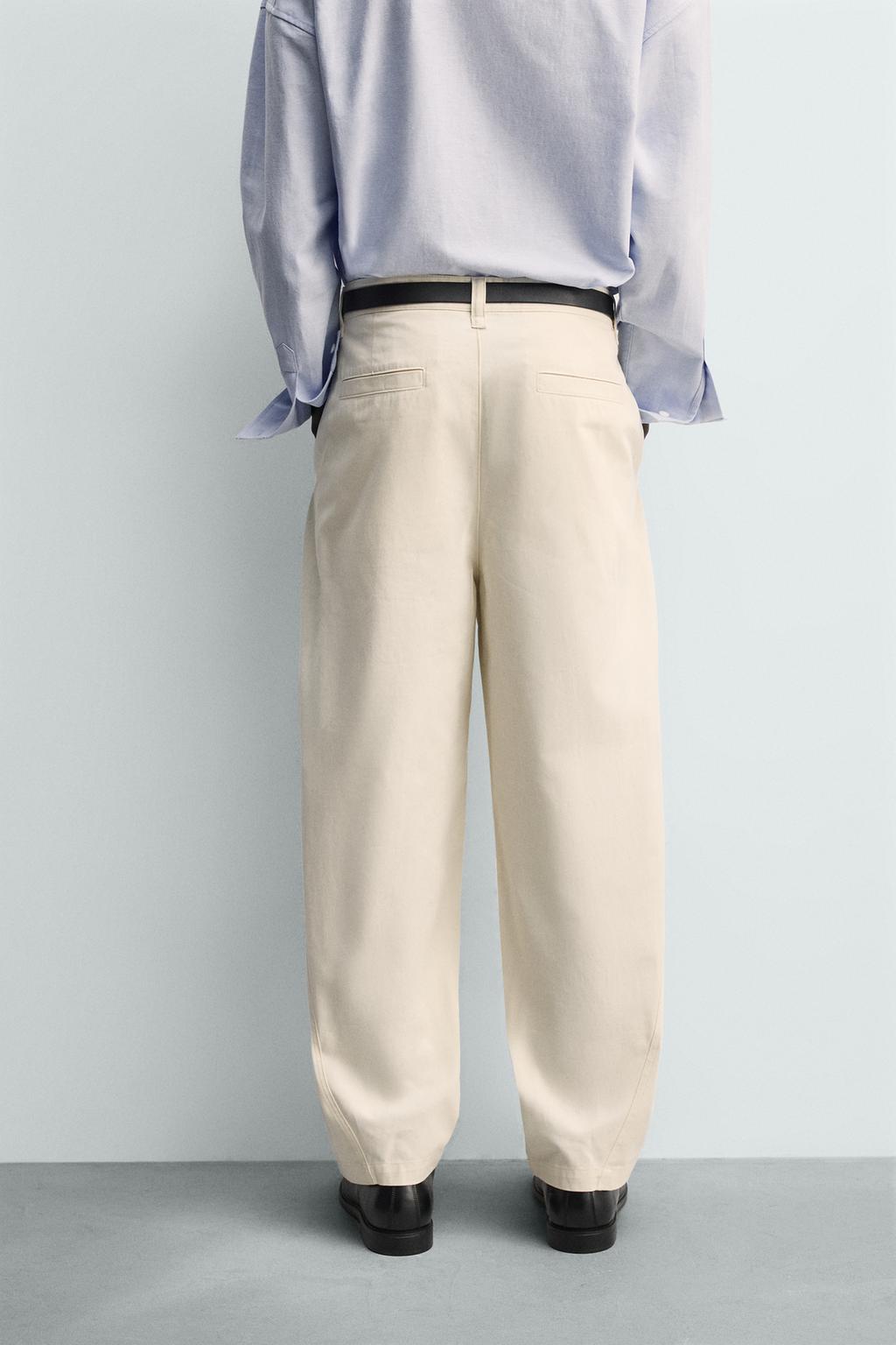 БРЮКИ BALLOON FIT С ЗАЩИПАМИ