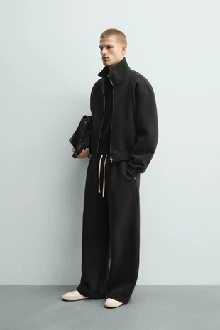 Технические брюки-джоггеры со складками- Заказать в России