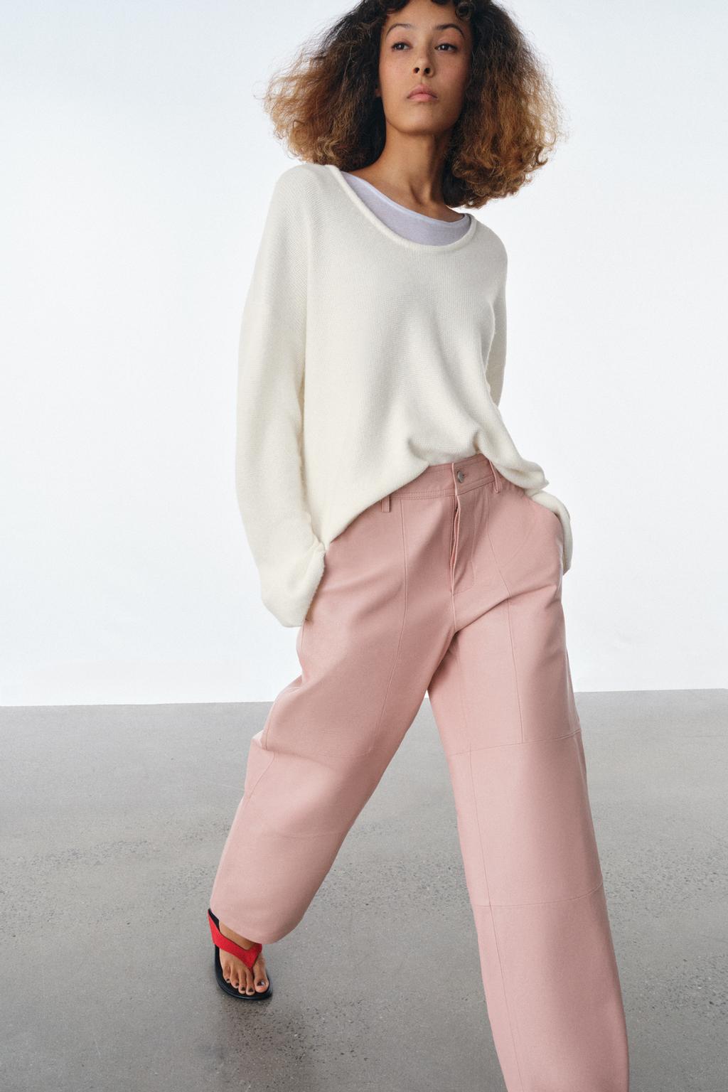 БРЮКИ ИЗ 100% КОЖИ — ZW COLLECTION LIMITED EDITION